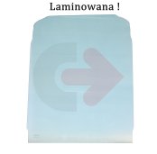 SZYBA ZIELONA VOLVO EC135B / EC140B / EC160B KOPARKA LAMINOWANA ZIELONA CVA