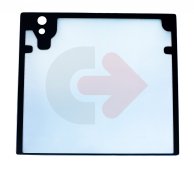 SZYBA HARTOWANA ZIELONA SITODRUK CVA