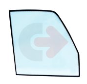 SZYBA LEWA DRZWI HARTOWANA ZIELONA