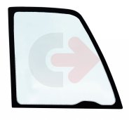 SZYBA DRZWI GÓRA HARTOWANA ZIELONA SITODRUK CVA