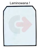 SZYBA LAMINOWANA ZIELONA SITODRUK CVA