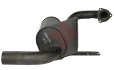 TŁUMIK BEZ TURBO JCB KOPARKO-ŁADOWARKA 3CX 4CX