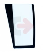 SZYBA HARTOWANA ZIELONA SITODRUK CVA 