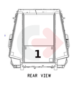 SKLO TVRZENÉ ZELENÉ CVA