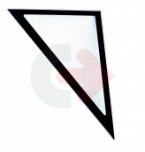 SZYBA HARTOWANA ZIELONA SITODRUK CVA