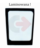 SZYBA ZIELONA LAMINOWANA SITODRUK CVA