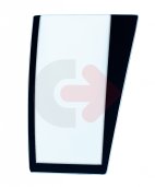 SZYBA HARTOWANA ZIELONA SITODRUK CVA 