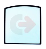 SZYBA HARTOWANA ZIELONA SITODRUK CVA