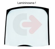 SZYBA LAMINOWANA ZIELONA SITODRUK CVA XL