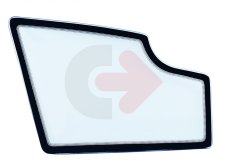 SZYBA HARTOWANA ZIELONA SITODRUK CVA