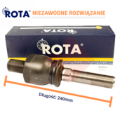 KOŃCÓWKA PRZEGUB DRĄŻKA VOLVO KOPARKA ROTA