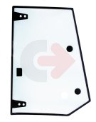 SZYBA HARTOWANA ZIELONA SITODRUK CVA