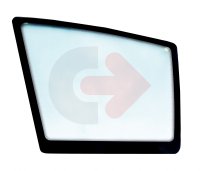 SZYBA HARTOWANA ZIELONA SITODRUK CVA