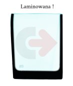 SZYBA ZIELONA LAMINOWANA SITODRUK CVA