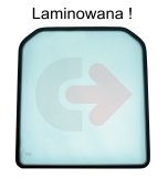 SZYBA LAMINOWANA ZIELONA SITODRUK CVA