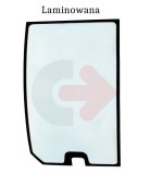 SZYBA LAMINOWANA ZIELONA SITODRUK CVA