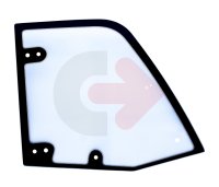 SZYBA HARTOWANA BEZBARWNA SITODRUK CVA