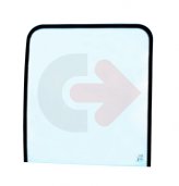 SZYBA HARTOWANA ZIELONA SITODRUK CVA GENUINE QUALITY (ZAOKRAGLONE KRAWEDZIE)