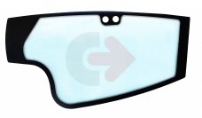 SZYBA HARTOWANA ZIELONA SITODRUK CVA