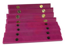 KOMPLET ŚLIZGÓW WYSUWU RAMIENIA CAT KOPARKO-ŁADWARKA