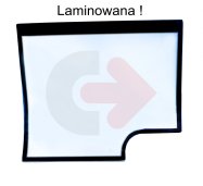 SZYBA LAMINOWANA ZIELONA SITODRUK CVA