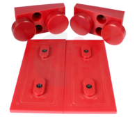 KOMPLET ŚLIZGÓW WYSUWU RAMIENIA CAT 428 E LONG LIFE!