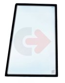 SZYBA HARTOWANA ZIELONA Z SITODRUKIEM CVA