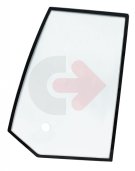 SZYBA HARTOWANA ZIELONA SITODRUK CVA