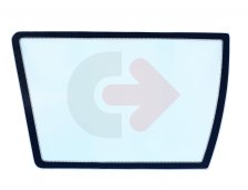 SZYBA HARTOWANA ZIELONA SITODRUK CVA