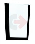 SZYBA HARTOWANA ZIELONA SITODRUK CVA